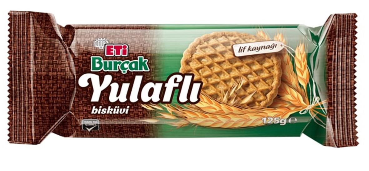 Eti Burcak Oatmeal Biscuit 18 x 125 g