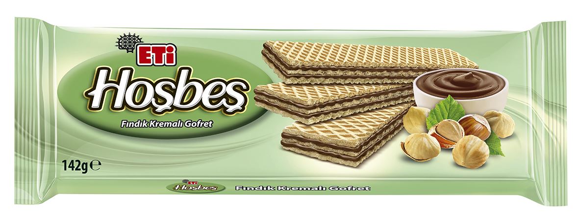 Eti Hosbes Wafer With Hazelnut 20 x 142 g