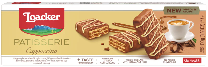 Loacker Gran Pasticceria Cappuccino 12 x 100 g