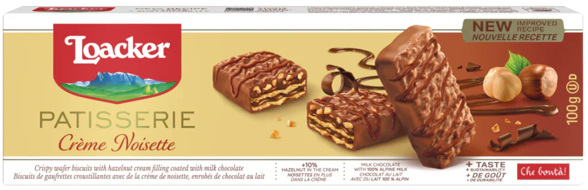 Loacker Gran Pasticceria Cream Noisette 12 x 100 g