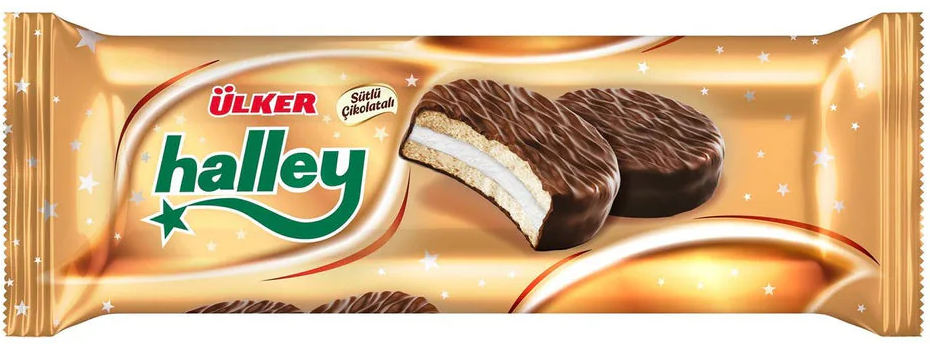Ulker Halley Sandwich Biscuits 12 x 240 g