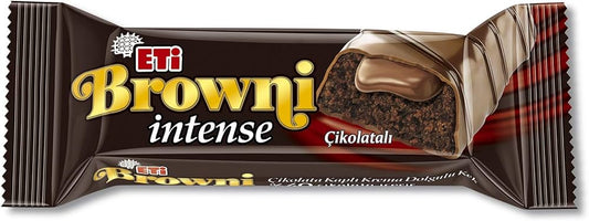 Eti Browni Intense Chocolate Coated Cream Filled Cake 16 x 50 g