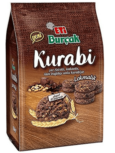 Eti Burcak Kurabi with Cocoa and Peanut 12 x 150 g