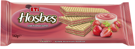 Eti Hosbes Wafer With Strawberry 20 x 142 g