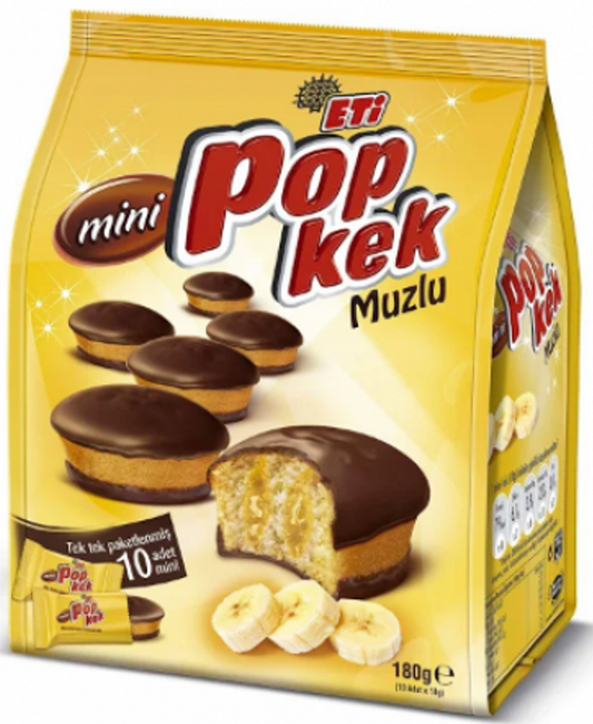 Eti Popkek Cake With Banana 10 x 180 g