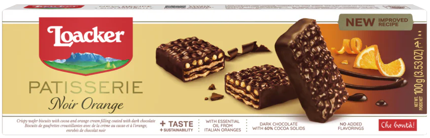 Loacker Gran Pasticceria Dark & Orange 12 x 100 g