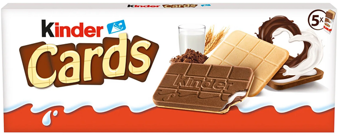 Kinder Cards T2 1 x 128 g