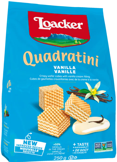Loacker Quadratini Vanilla 6 x 250 g