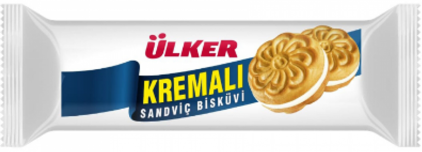 Ulker Cream Sandwich Biscuits  24 x 61 g