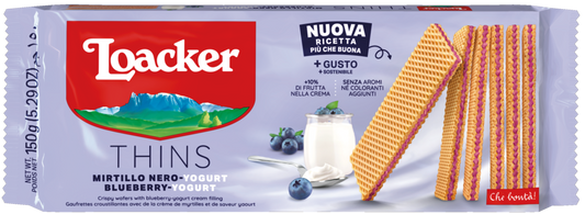 Loacker Wafer Blueberry Yogurt 18 x 150 g