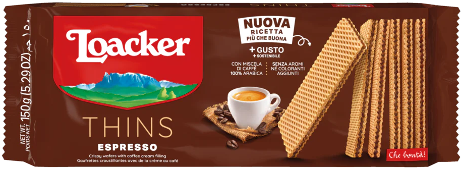 Loacker Wafer Espresso 18 x 150 g
