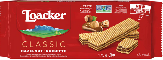 Loacker Wafer Hazelnut 18 x 175 g
