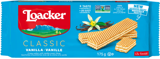 Loacker Wafer Vanille 18 x 175 g